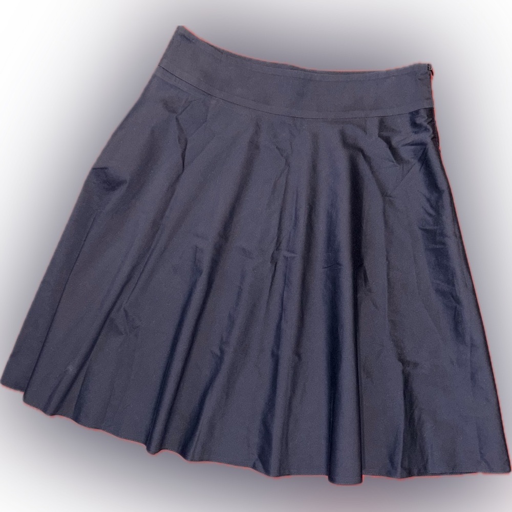 Akris Punto Pleated Knee Length Skirt